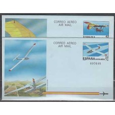 España II Centenario Aerogramas Edifil 209/10 Año 1985 ** Mnh