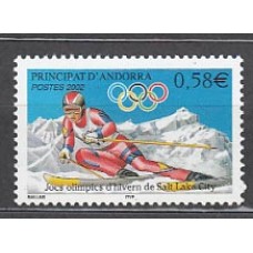 Andorra Francesa Correo 2002 Yvert 566 ** Mnh Olimpiadas