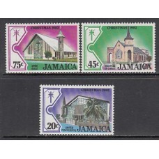 Jamaica - Correo Yvert 568/70 ** Mnh Navidad