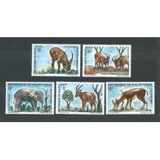 Alto Volta Correo Yvert 570/4 ** Mnh  Fauna