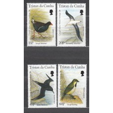 Tristan da Cunha - Correo Yvert 572/5 ** Mnh  Fauna aves