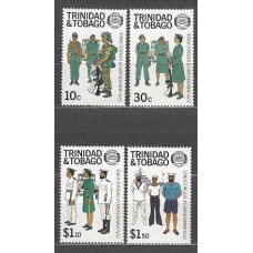 Trinidad y Tobago - Correo Yvert 577/80 ** Mnh Fuerzas de defensa