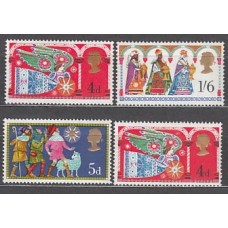 Gran Bretaña - Correo 1969 Yvert 579/581 ** Mnh Navidad