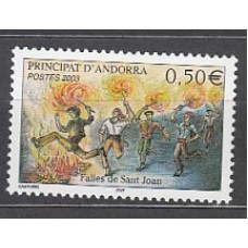 Andorra Francesa Correo 2003 Yvert 581 ** Mnh