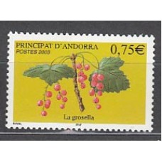 Andorra Francesa Correo 2003 Yvert 585 ** Mnh Flora