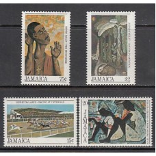 Jamaica - Correo Yvert 588/91 ** Mnh Navidad