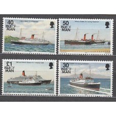 Man - Correo 1993 Yvert 591/4 ** Mnh Barcos