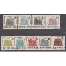 Mexico - Correo 1945 Yvert 591/4 + A 139/43 ** Mnh