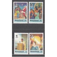 Swaziland - Correo Yvert 592/5 ** Mnh  Navidad