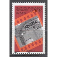 Andorra Francesa Correo 2004 Yvert 594 ** Mnh Europa