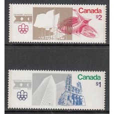 Canada - Correo 1976 Yvert 598/9 ** Mnh Deportes. Juegos Olimpicos de Montreal