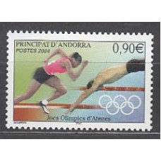 Andorra Francesa Correo 2004 Yvert 598 ** Mnh Olimpiadas