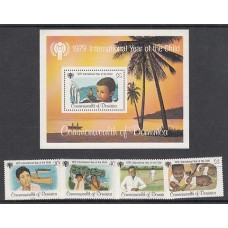 Dominica - Correo 1979 Yvert 599/602+Hb 54 ** Mnh