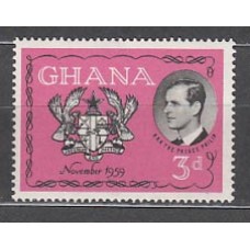 Ghana - Correo 1959 Yvert 59 ** Mnh  Duque de Edimburgo