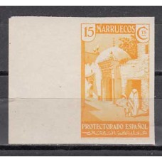 Marruecos Sueltos 1933 Edifil 137s ** Mnh Sin dentar