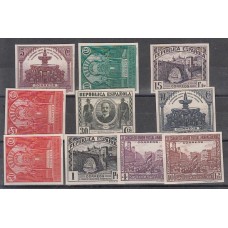 España II República 1931 Edifil 604s/13s ** Mnh