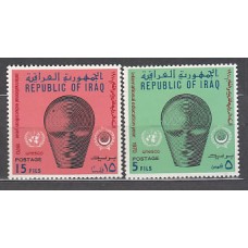 Irak - Correo Yvert 604/5 ** Mnh