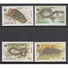 Jamaica - Correo Yvert 604/7 ** Mnh Fauna