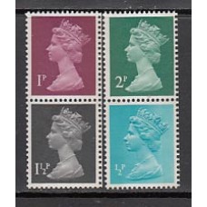 Gran Bretaña - Correo 1970 Yvert 605g/6j ** Mnh Isabel II