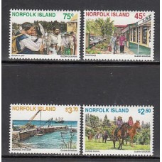 Norfolk - Correo Yvert 605/8 ** Mnh Turismo