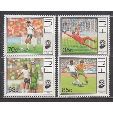 Fidji - Correo Yvert 607/10 ** Mnh Deportes. Fútbol