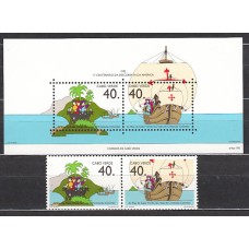 Cabo Verde - Correo Yvert 613/4+Hb 17 ** Mnh  Barcos