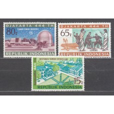 Indonesia - Correo 1971 Yvert 613/5 ** Mnh