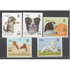 Falkland - Correo Yvert 613/7 ** Mnh Fauna