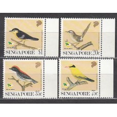 Singapur - Correo Yvert 615/8 ** Mnh  Fauna aves