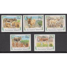 Ascension - Correo Yvert 618/622 ** Mnh   Fauna