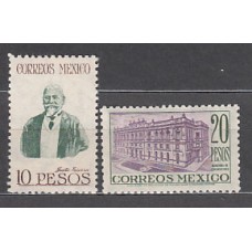 Mexico - Correo 1947 Yvert 618/9 * Mh