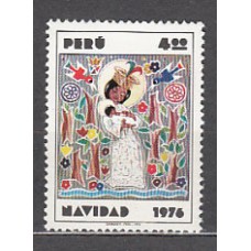 Peru - Correo 1976 Yvert 619 ** Mnh Navidad