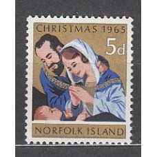 Norfolk - Correo Yvert 61 ** Mnh Navidad