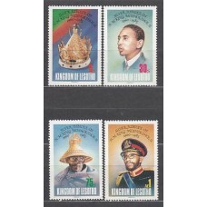 Lesotho - Correo Yvert 624/7 ** Mnh  Coronación del Rey