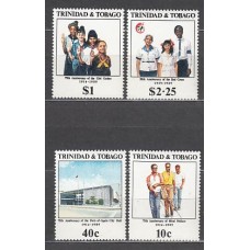 Trinidad y Tobago - Correo Yvert 627/30 ** Mnh