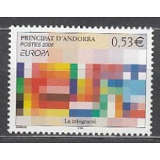 Andorra Francesa Correo 2006 Yvert 627 ** Mnh Europa