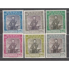 Venezuela - Correo 1960 Yvert 628/30+A,722/4 ** Mnh Personaje