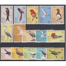Oceano Indico - Correo Yvert 63/72 ** Mnh  Fauna aves