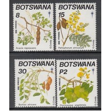 Botswana - Correo Yvert 630/3 ** Mnh  Navidad frutos