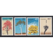 Australia - Correo 1978 Yvert 631/4 ** Mnh Flora. Arboles