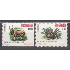 Mozambique - Correo Yvert 635/6 ** Mnh  Fauna