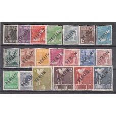 Alemania Berlin Correo 1948 Yvert 1/20A ** Mnh