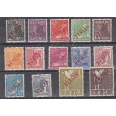 Alemania Berlin Correo 1948 Yvert 1/20B ** Mnh