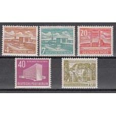 Alemania Berlin Correo 1953 Yvert 98/102 ** Mnh Monumentos