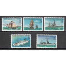 Turk y Caicos - Correo Yvert 639/43 ** Mnh Barcos