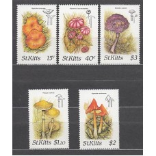 San Cristobal - Correo Yvert 641/5 ** Mnh Setas