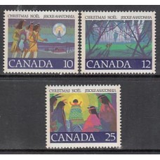 Canada - Correo 1977 Yvert 643/5 ** Mnh Navidad