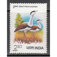 India - Correo Yvert 643 ** Mnh  Fauna aves