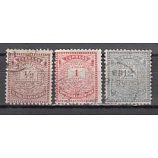 Argentina - Correo 1882 Yvert 51/3 usado