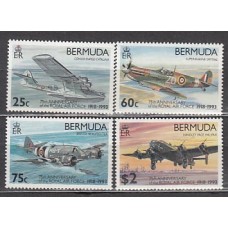 Bermudas - Correo Yvert 646/9 ** Mnh Aviones